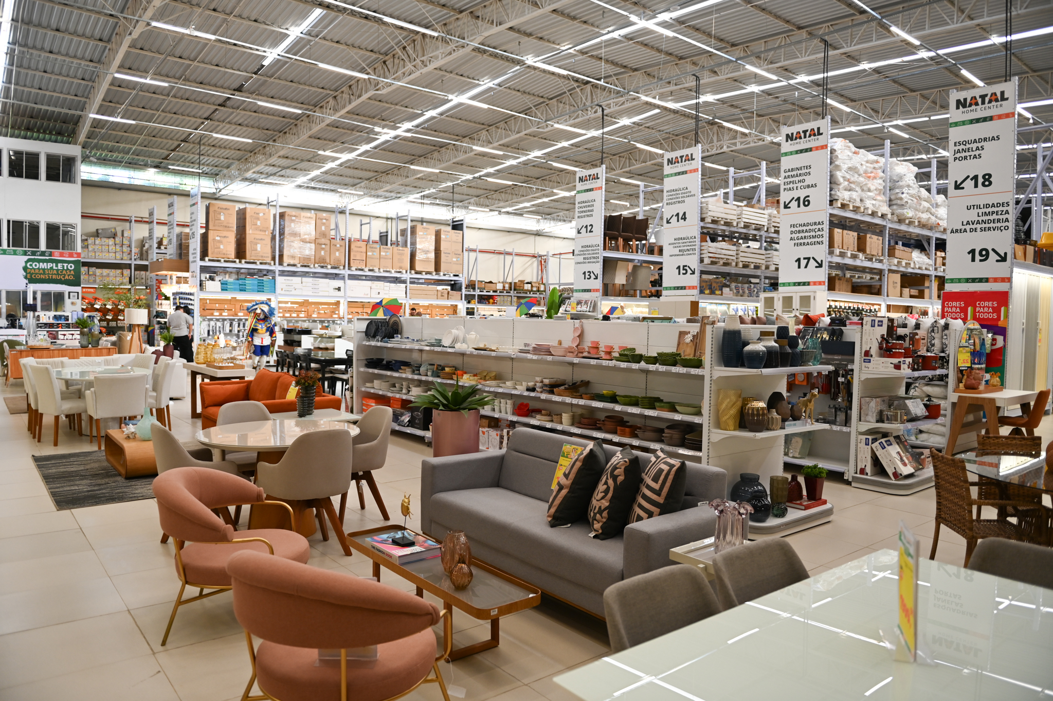 Ambiente da Natal Home Center